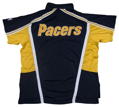 1998-99 Mark Jackson Game Worn Indiana Pacers Warm-Up Shirt